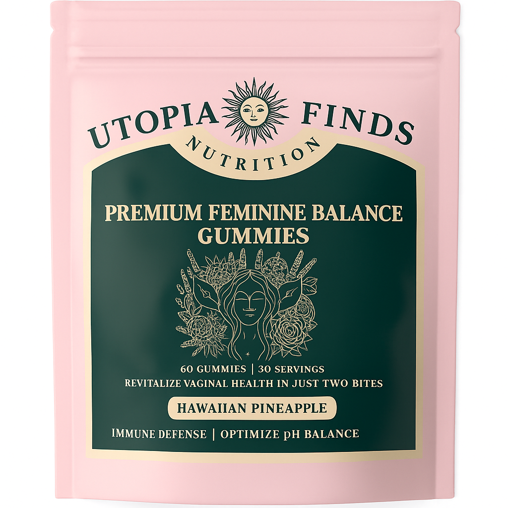 Utopia Finds Feminine Balance Gummies