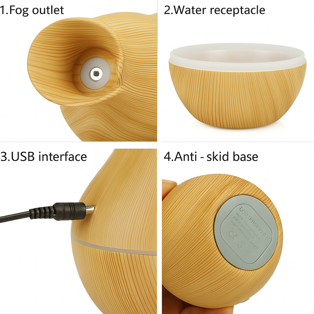 LumiMist Humidifier™ by Utopia Finds