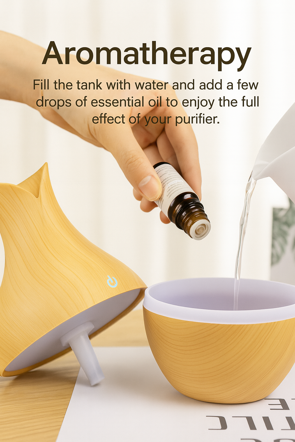 LumiMist Humidifier™ by Utopia Finds