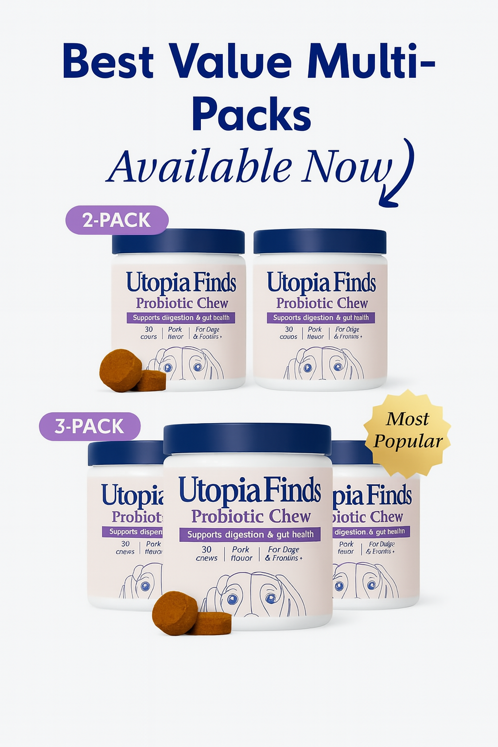 Utopia Finds Probiotic Chew™